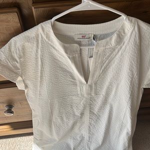 Vineyard vines white seersucker dress, NWT, size XS
